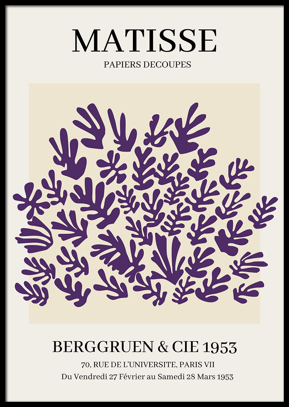 Papiers Decoupes II af Matisse 🎨 – of Tomorrow®